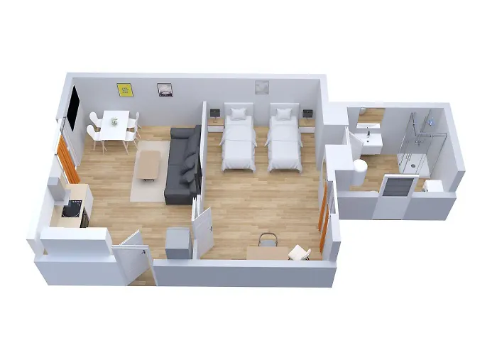 Appartsaintnazaire - Nazaire - 5 - Centre Apartament Saint-Nazaire (Loire-Atlantique)